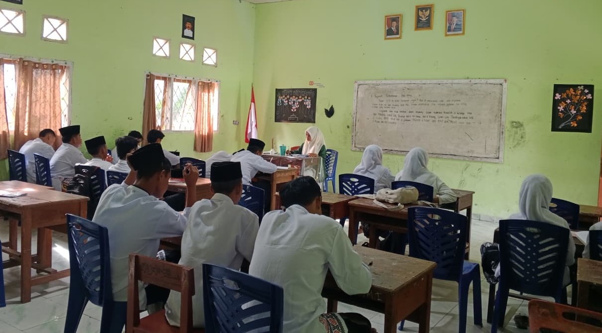 Ujian SMK Nurul Huda, Tim Madik PBSI UNUHA Lakukan Pengawasan
