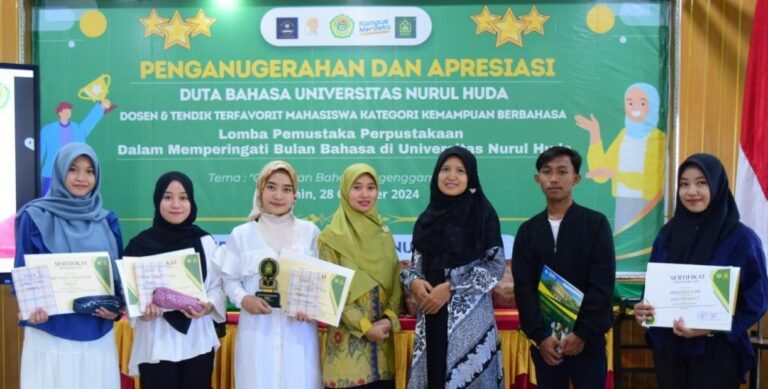 Mahasiswa PBSI Raih Prestasi dalam Ajang Penganugerahan Duta Bahasa dan Lomba Pemustaka Perpustakaan 2024